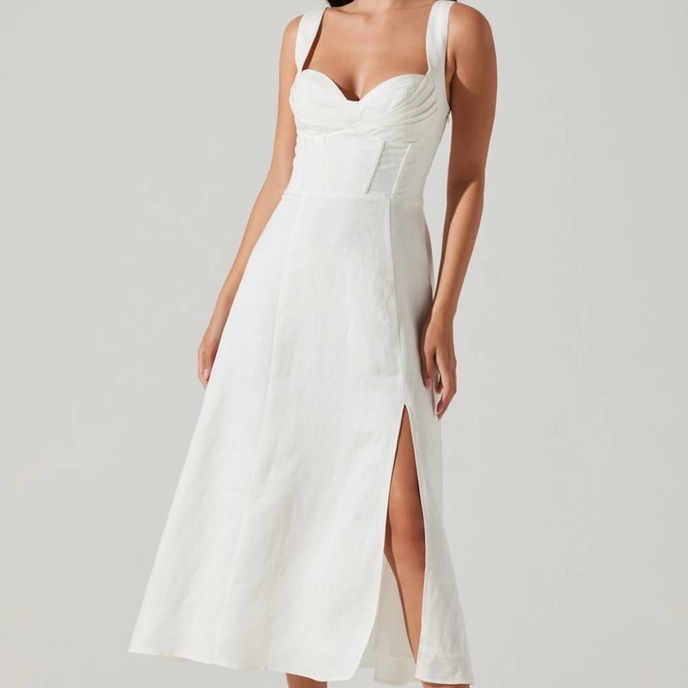 ASTR the Label Estella Corset Midi Dress